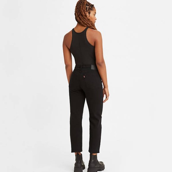 Levi's Wedgie Straight Black - 25 - Picture 4 of 10